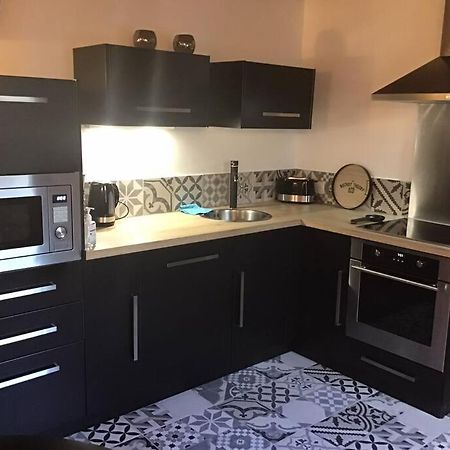 Le Crotoy En Noir Et Bois Appartement Buitenkant foto
