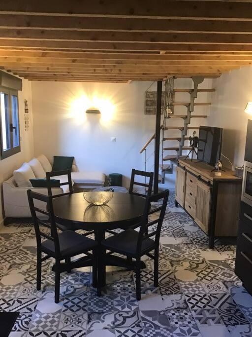 Le Crotoy En Noir Et Bois Appartement Buitenkant foto